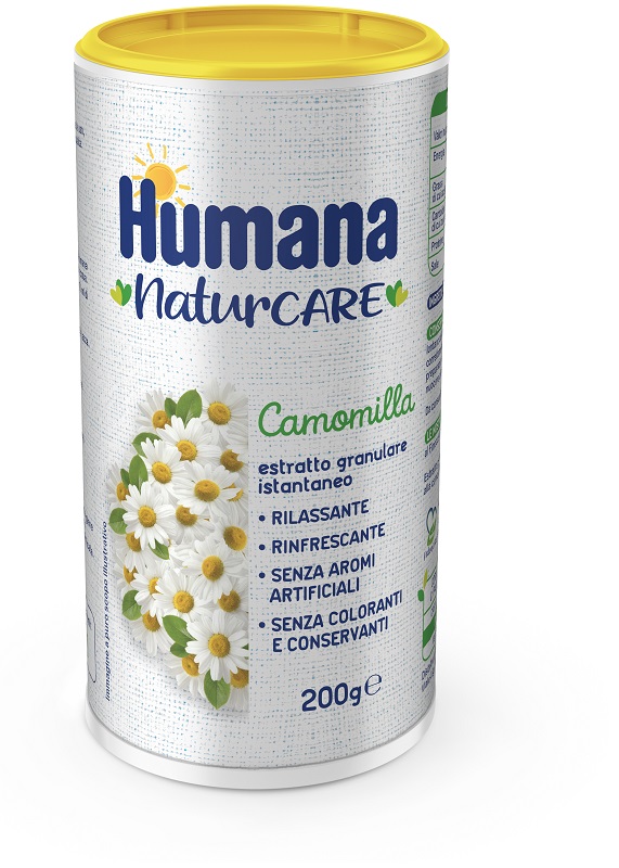 HUMANA CAMOMILLA GRANULARE 200 G - Farmacia Puddu Baire S.r.l.