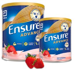 ENSURE ADVANCE FRAGOLA 400 G - Farmacia Puddu Baire S.r.l.