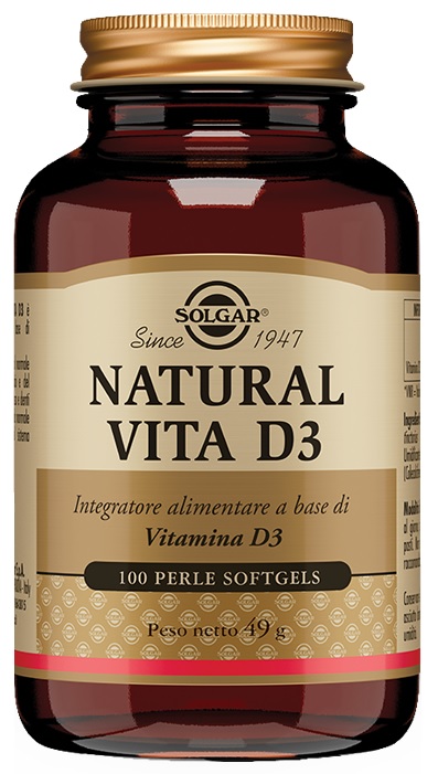 NATURAL VITA D3 100 PERLE - Farmacia Puddu Baire S.r.l.