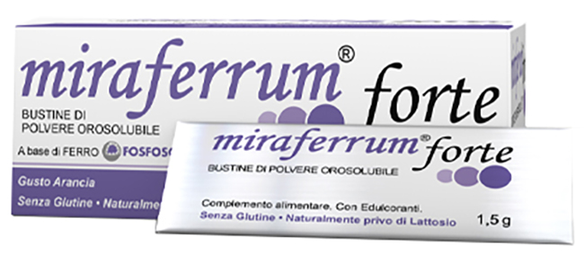 MIRAFERRUM FORTE 20 BUSTINE DA 1,5 G - Farmacia Puddu Baire S.r.l.