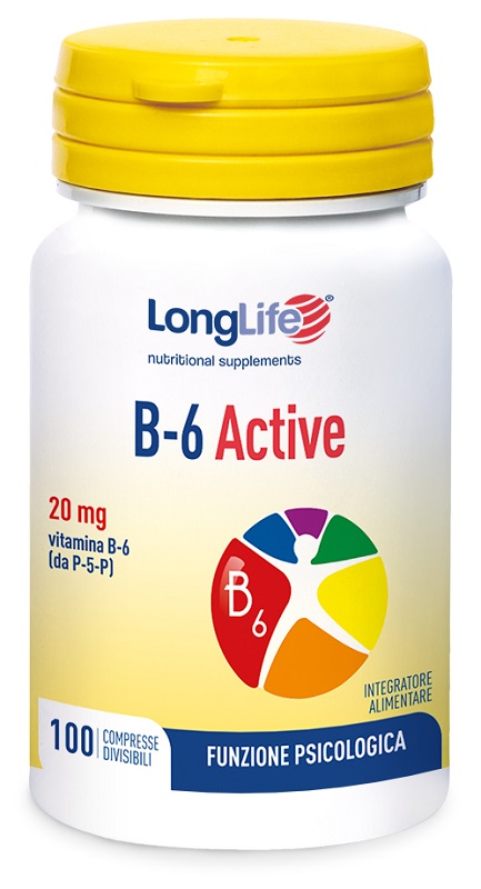 LONGLIFE B6 ACTIVE 100 COMPRESSE - Farmacia Puddu Baire S.r.l.