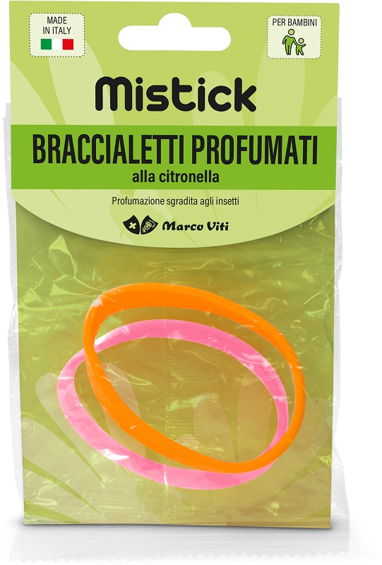 MISTICK BRACCIALETTI ROSA + ARANCIA 2 PEZZI - Farmacia Puddu Baire S.r.l.