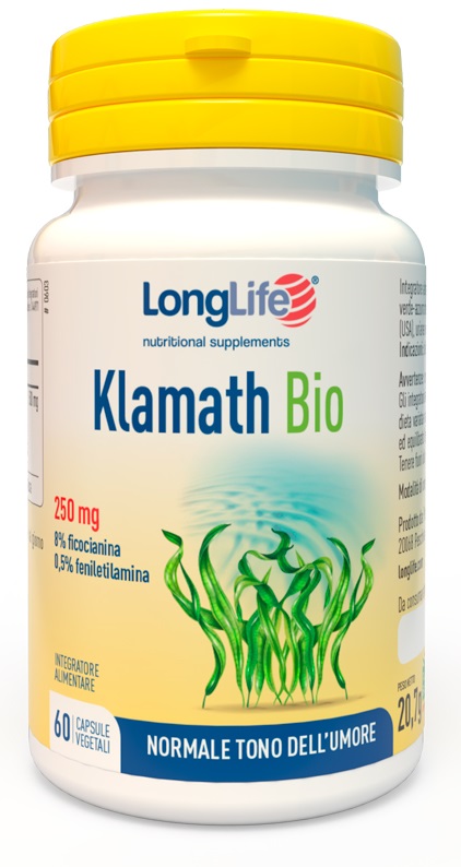 LONGLIFE KLAMATH BIO 60 CAPSULE - Farmacia Puddu Baire S.r.l.