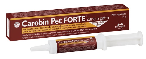 CAROBIN PET FORTE PASTA 30 G - Farmacia Puddu Baire S.r.l.
