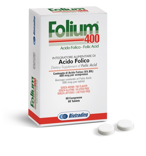 FOLIUM 400 60 COMPRESSE - Farmacia Puddu Baire S.r.l.