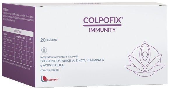 COLPOFIX IMMUNITY 20 BUSTINE - Farmacia Puddu Baire S.r.l.