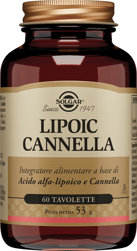 LIPOIC CANNELLA 60 TAVOLETTE - Farmacia Puddu Baire S.r.l.