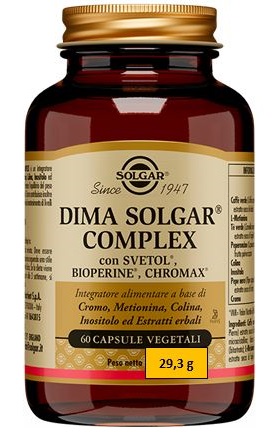 DIMA SOLGAR COMPLEX 60 CAPSULE VEGETALI - Farmacia Puddu Baire S.r.l.