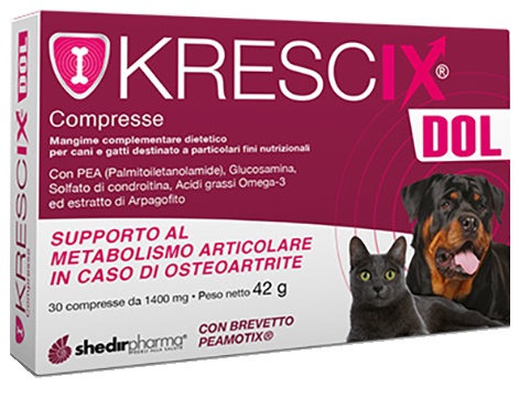 KRESCIX DOL 30 COMPRESSE - Farmacia Puddu Baire S.r.l.