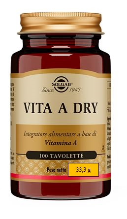 VITA A DRY 100 TAVOLETTE - Farmacia Puddu Baire S.r.l.