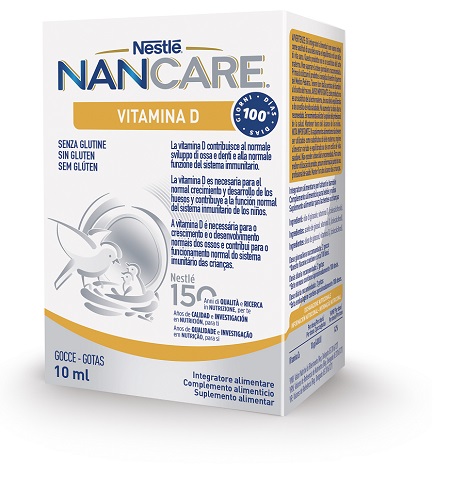 NANCARE VITAMINA D GOCCE 10 ML - Farmacia Puddu Baire S.r.l.
