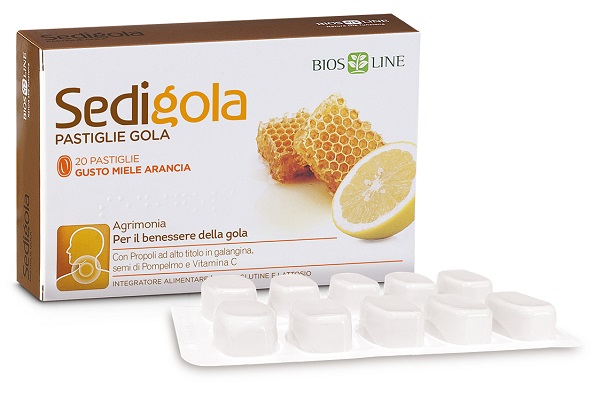 APIX SEDIGOLA MIELE ARANCIA 20 PASTIGLIE - Farmacia Puddu Baire S.r.l.