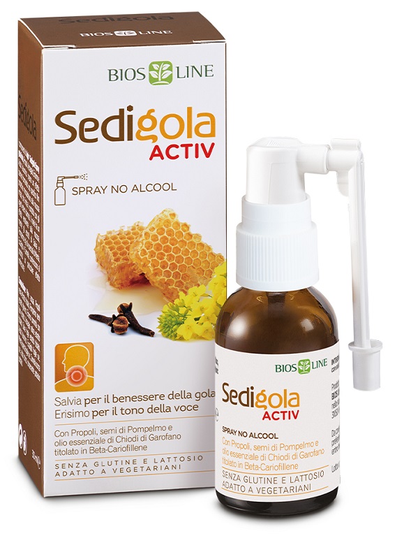 APIX SEDIGOLA ACTIV SPRAY GOLA 30 ML - Farmacia Puddu Baire S.r.l.