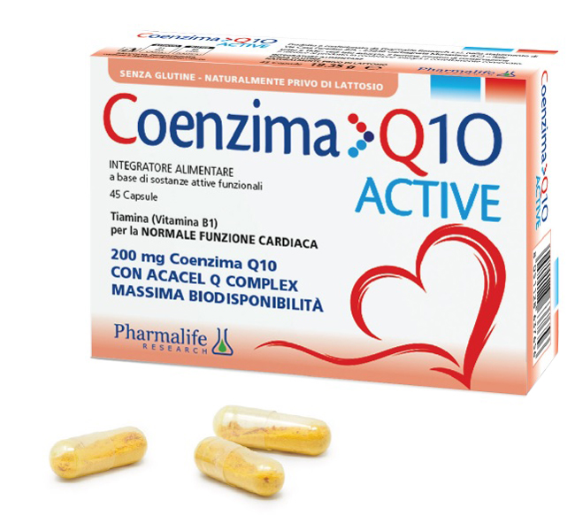 COENZIMA Q10 ACTIVE 45 CAPSULE - Farmacia Puddu Baire S.r.l.