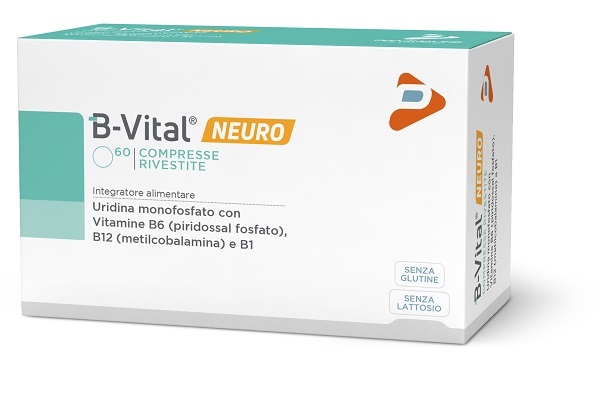 B-VITAL NEURO 60 COMPRESSE RIVESTITE DA 600 MG - Farmacia Puddu Baire S.r.l.