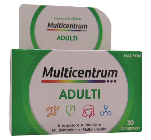 MULTICENTRUM ADULTI 30 COMPRESSE - Farmacia Puddu Baire S.r.l.