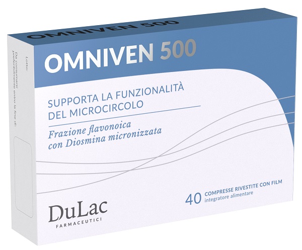 OMNIVEN 500 40 COMPRESSE - Farmacia Puddu Baire S.r.l.