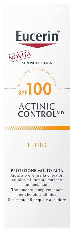 EUCERIN SUN ACTINIC CONTROL SPF100 80 ML NUOVA FORMULAZIONE - Farmacia Puddu Baire S.r.l.