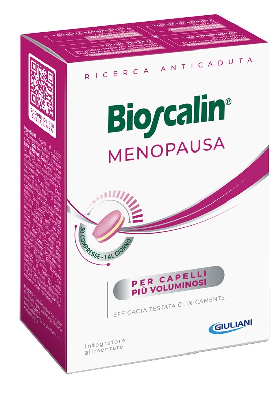 BIOSCALIN MENOPAUSA 30 COMPRESSE - Farmacia Puddu Baire S.r.l.