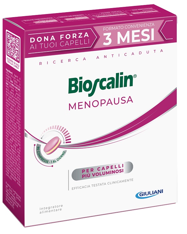 BIOSCALIN MENOPAUSA 90 COMPRESSE - Farmacia Puddu Baire S.r.l.
