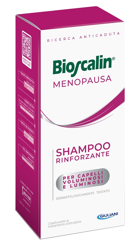 BIOSCALIN MENOPAUSA SHAMPOO RINFORZANTE 200 ML - Farmacia Puddu Baire S.r.l.