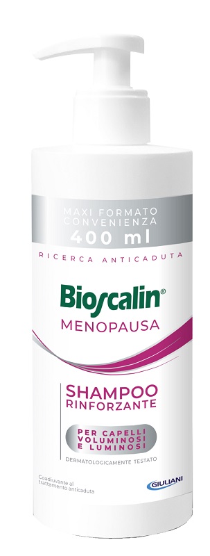BIOSCALIN MENOPAUSA SHAMPOO RINFORZANTE 400 ML - Farmacia Puddu Baire S.r.l.