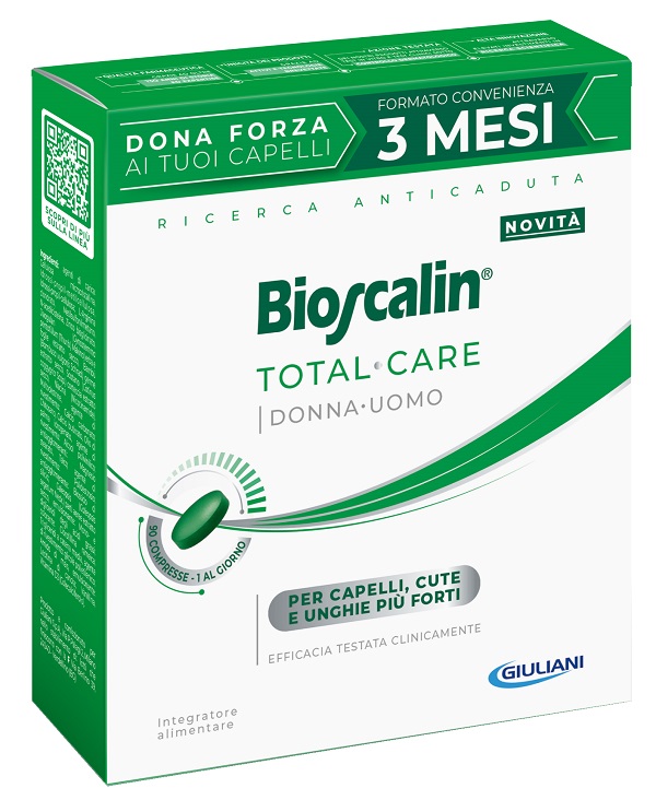 BIOSCALIN TOTAL CARE 90 COMPRESSE - Farmacia Puddu Baire S.r.l.