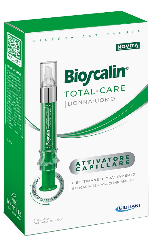 BIOSCALIN TOTAL CARE ATTIVATORE CAPILLARE APPLICATORE MULTIDOSE 10 ML - Farmacia Puddu Baire S.r.l.