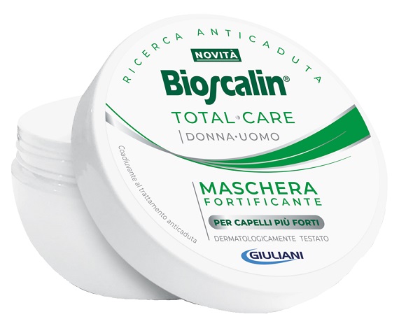 BIOSCALIN TOTAL CARE MASCHERA FORTIFICANTE 200 ML - Farmacia Puddu Baire S.r.l.