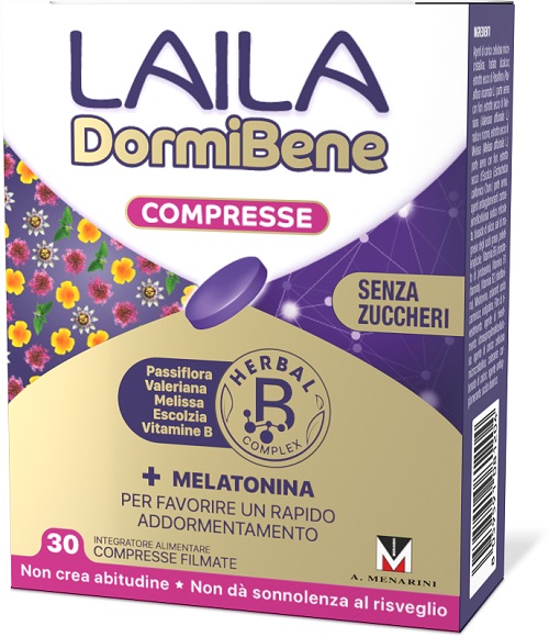 LAILA DORMIBENE 30 COMPRESSE - Farmacia Puddu Baire S.r.l.