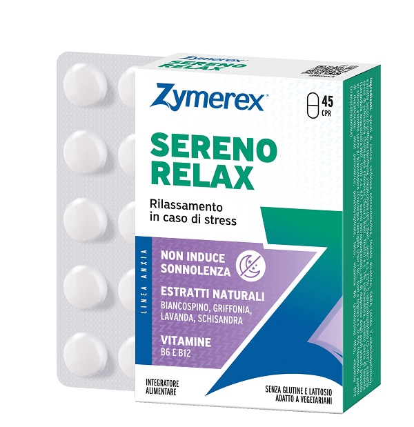 ZYMEREX SERENO RELAX 45 COMPRESSE - Farmacia Puddu Baire S.r.l.