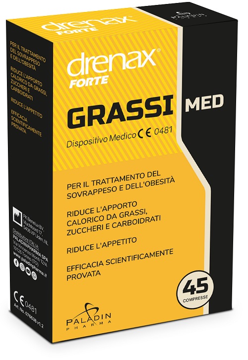 DRENAX FORTE GRASSI MED 45 COMPRESSE - Farmacia Puddu Baire S.r.l.