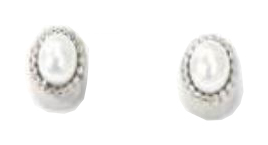 ATELIER FRATTINA 66 ORECCHINO BOTTONE PERLA ARGENTO - Farmacia Puddu Baire S.r.l.