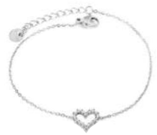 ATELIER FRATTINA 77 BRACCIALE CUORE STRASS - Farmacia Puddu Baire S.r.l.