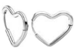 ATELIER FRATTINA 88 ORECCHINO CUORE ARGENTO - Farmacia Puddu Baire S.r.l.