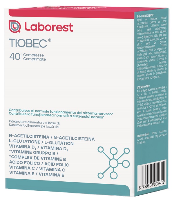 TIOBEC 40 COMPRESSE - Farmacia Puddu Baire S.r.l.