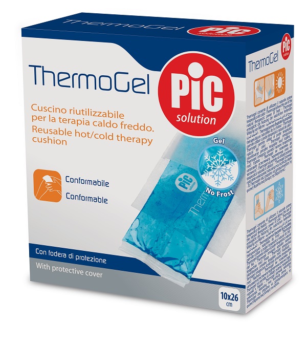 CUSCINO THERMOGEL 10X26 CM TERAPIA CALDO FREDDO CON FODERA ITC - Farmacia Puddu Baire S.r.l.
