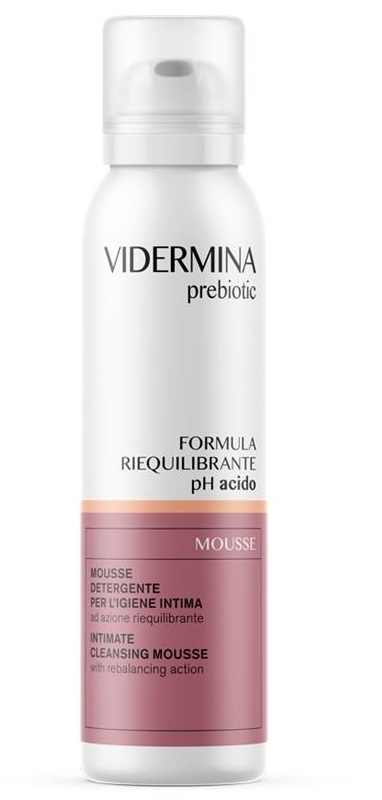 VIDERMINA PREBIOTIC MOUSSE 150 ML NUOVA FORMULA - Farmacia Puddu Baire S.r.l.