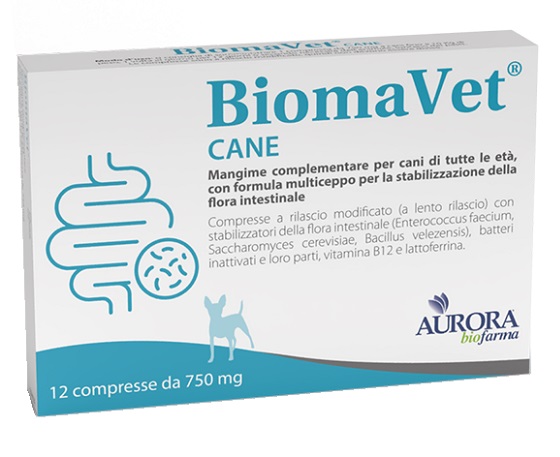 BIOMAVET CANE 750MG 12 COMPRESSE - Farmacia Puddu Baire S.r.l.
