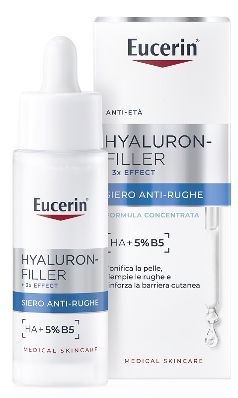 EUCERIN HYALURON-FILLER + 3X EFFECT SIERO ANTI-RUGHE 30 ML - Farmacia Puddu Baire S.r.l.