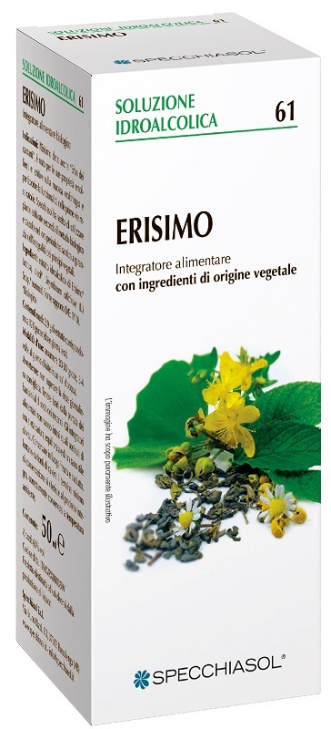 ERISIMO 61 SOLUZIONE IDROALCOLICA 50 ML - Farmacia Puddu Baire S.r.l.
