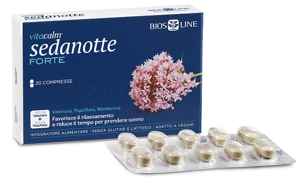 VITACALM SEDANOTTE FORTE 20 COMPRESSE - Farmacia Puddu Baire S.r.l.