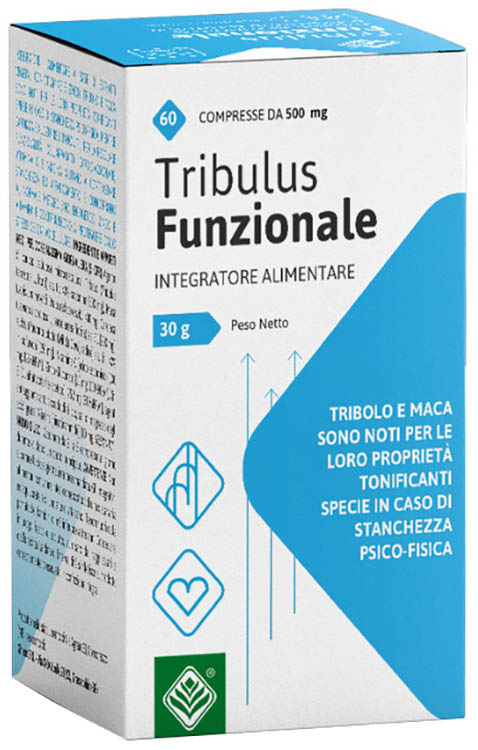 TRIBULUS FUNZIONALE 60 COMPRESSE - Farmacia Puddu Baire S.r.l.