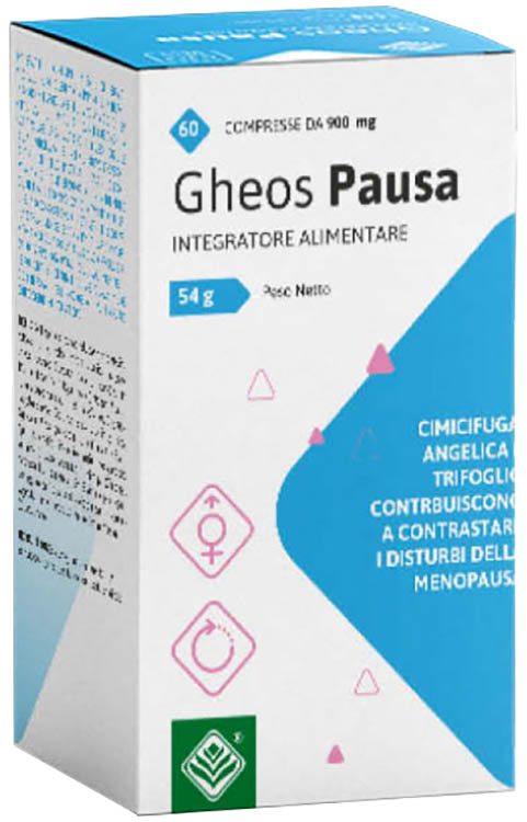 GHEOS PAUSA 60 COMPRESSE - Farmacia Puddu Baire S.r.l.