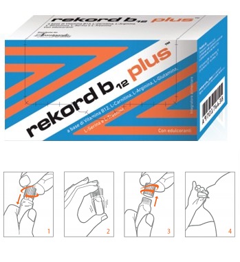 REKORD B12 PLUS 10 FLACONCINI 10 ML - Farmacia Puddu Baire S.r.l.