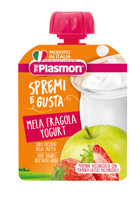 SPREMI E GUSTA FRAGOLA MELA YOGURT 85 G - Farmacia Puddu Baire S.r.l.