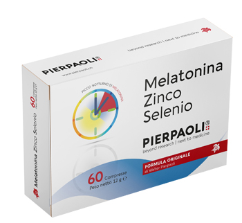 MELATONINA ZINCO SELENIO PIERPAOLI 60 COMPRESSE - Farmacia Puddu Baire S.r.l.