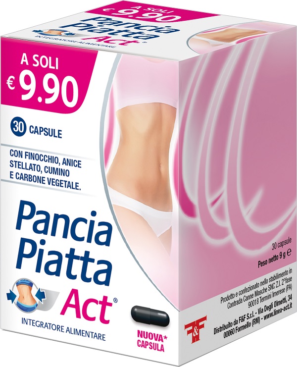 PANCIA PIATTA ACT 30 CAPSULE - Farmacia Puddu Baire S.r.l.
