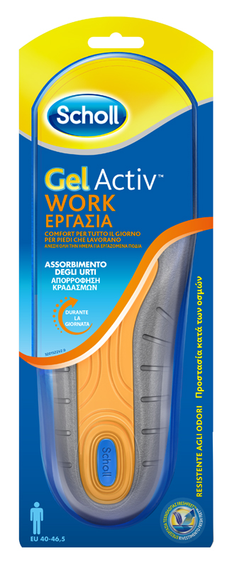 SCHOLL GEL ACTIV WORK UOMO - Farmacia Puddu Baire S.r.l.