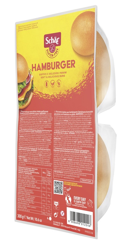 SCHAR PANINI HAMBURGER 4X75G - Farmacia Puddu Baire S.r.l.
